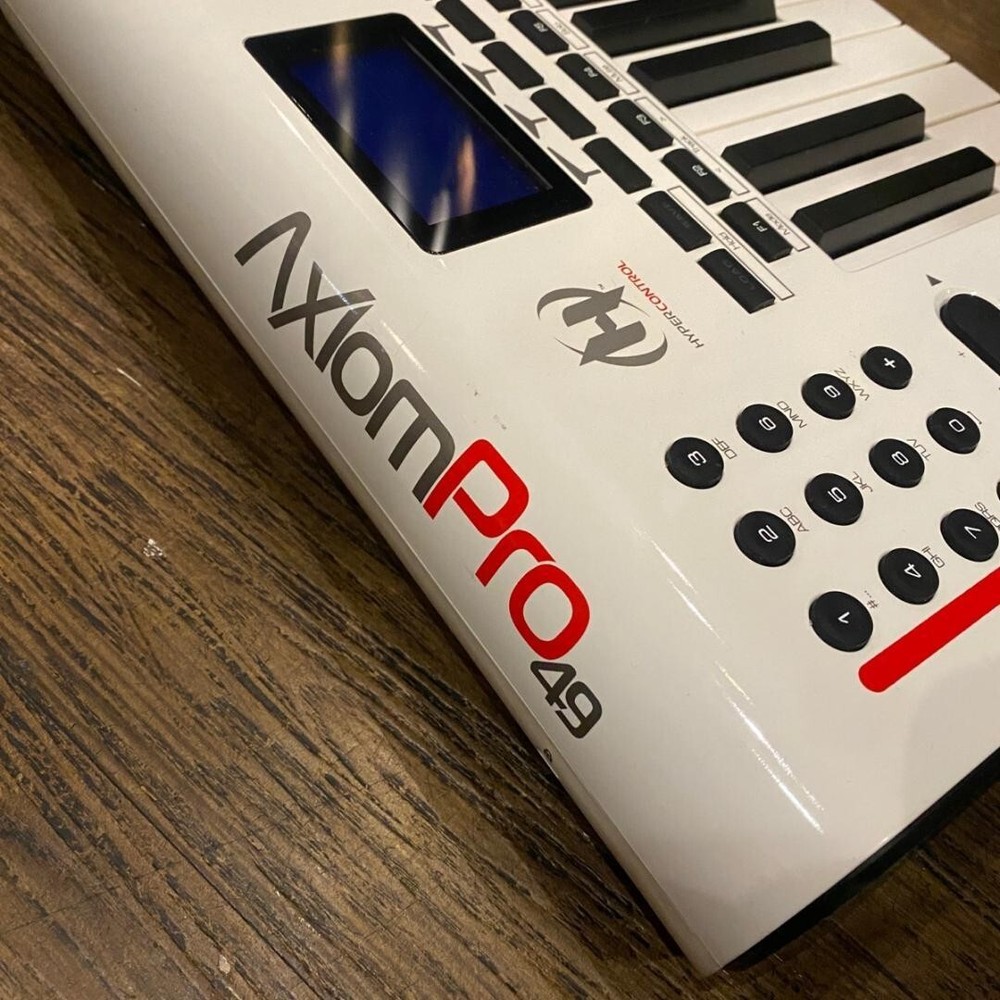 M-Audio Axiom Pro 49 Midi Keyboard HyperControl Technology Working Free Ship