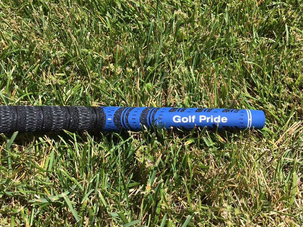 Golf Pride MCC New Decade MultiCompound Golf Grip - Blue/Black MIDSIZE