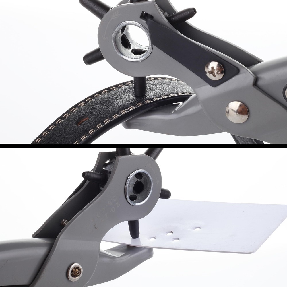 Leather Hole Punch Tool Multi Hole Sizes For Belts And Leather