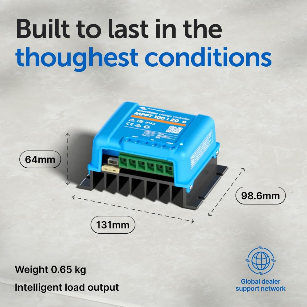 SmartSolar MPPT Solar Charge Controller (Bluetooth) - Charge Controllers for Sol