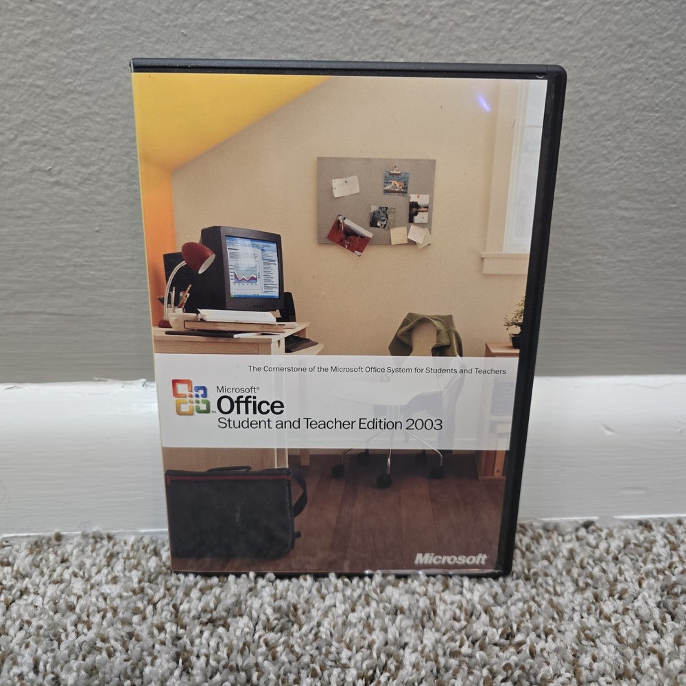 Microsoft Office 2003 Student and Teacher version w/ Key