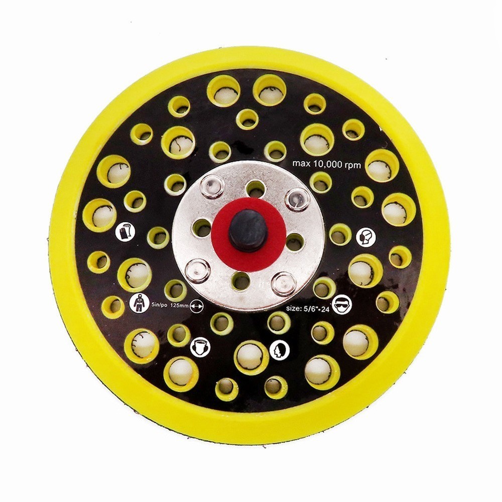 Dynamic 5 Inch 44 Holes Sander Backing Pad for Improved Sanding Performance