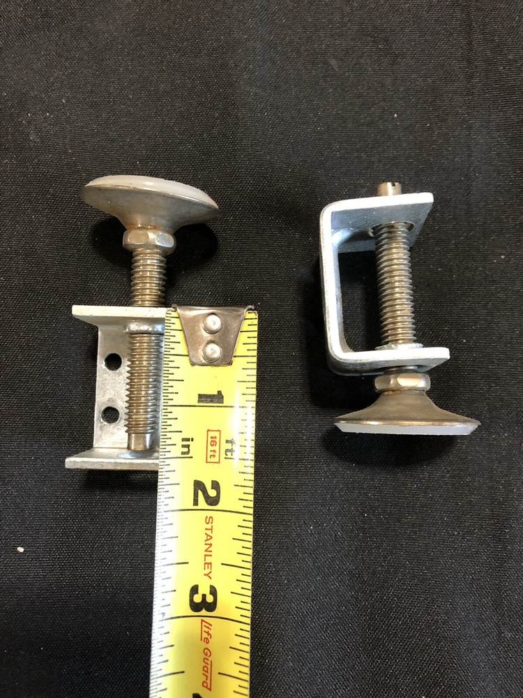 Aluminum Threaded Leveling Foot Adjuster 4” High (Qty 2)