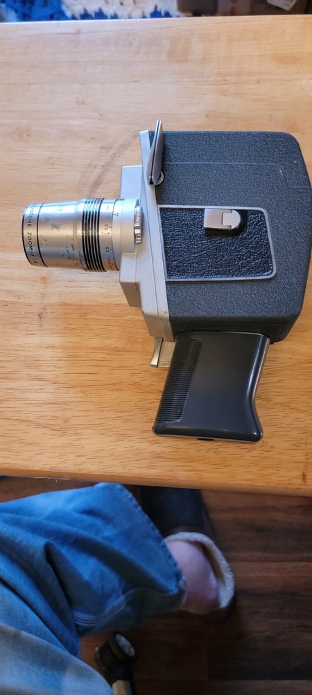 Vintage Keystone K107 8mm Projector+ K811 8mm Camera Bundle both work