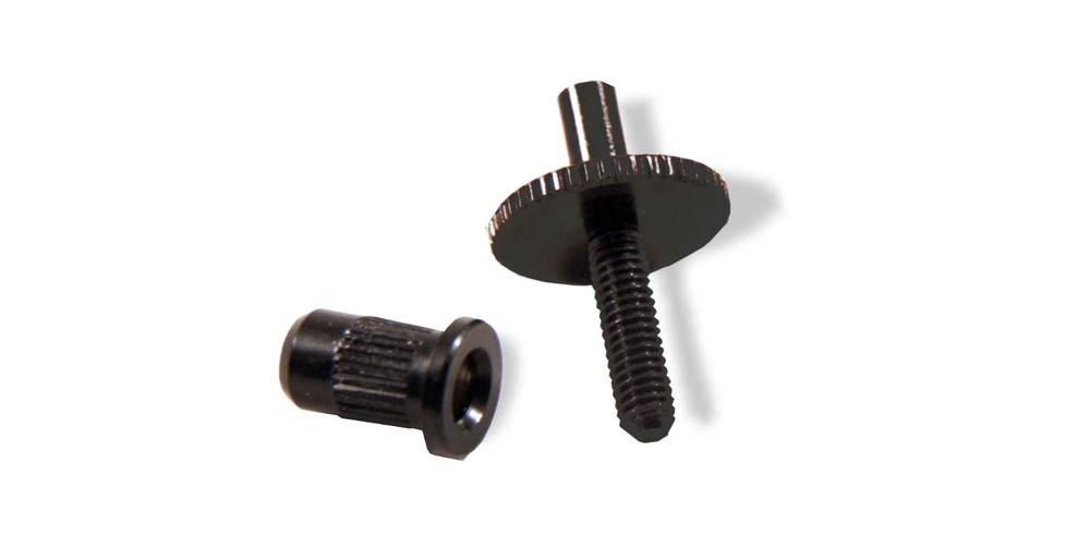 Bridge Thumbwheel set Black 080670BK