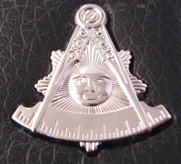 Masonic Master Mason Cut out Multipurpose Emblem 1". E:.M:.D:.