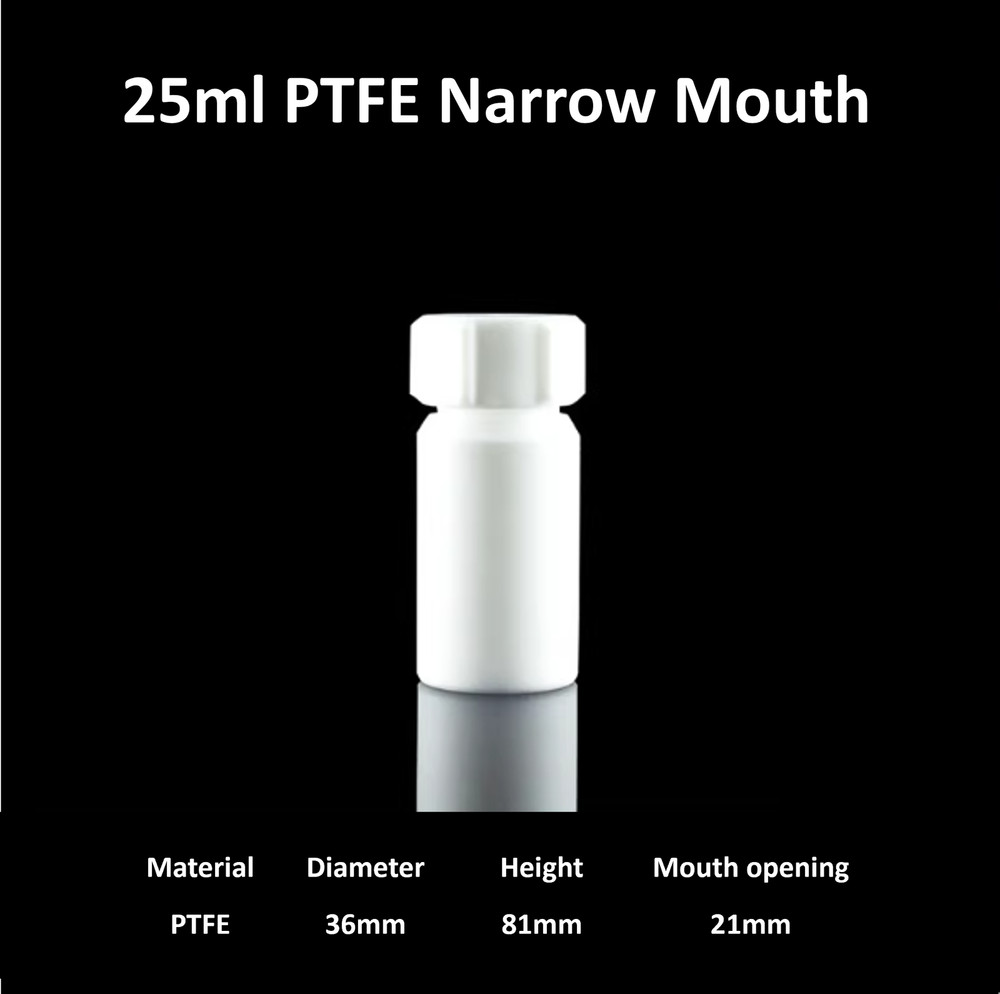 Narrow-Mouth PTFE Bottles