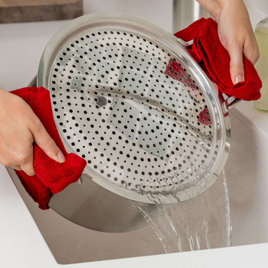 All-Clad D5® Strain and Splatter Guard NEW