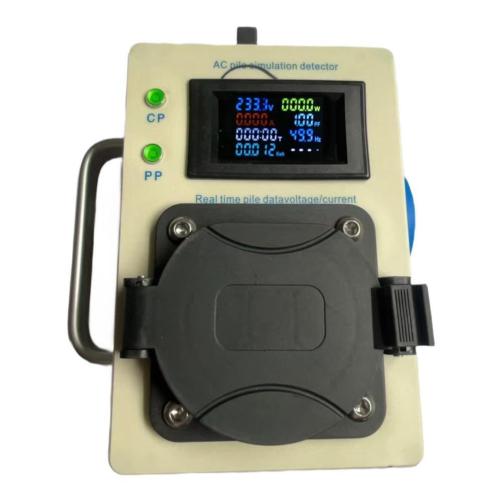 AC Charging Pile Simulation Tester for Electric Vehicle Charging Socket Testing