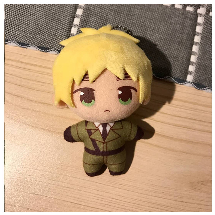 Hetalia Axis Powers Arthur Kirkland 10CM Plush Doll Toy Pendant