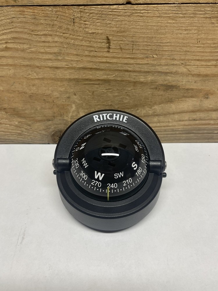 Ritchie S-53 Explorer Surface Mount Marine Compass Black
