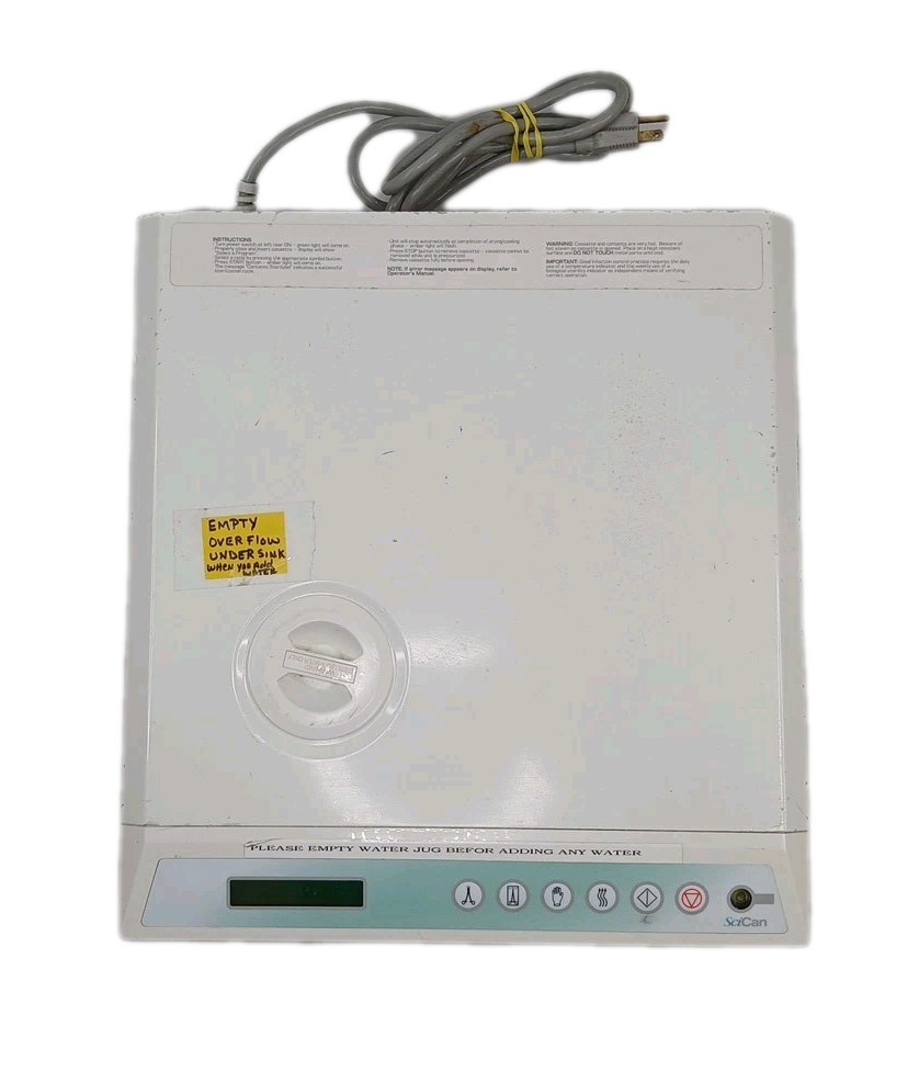 SciCan Statim 2000 Autoclave FOR REPAIR / NEEDS SERVICING * READ*