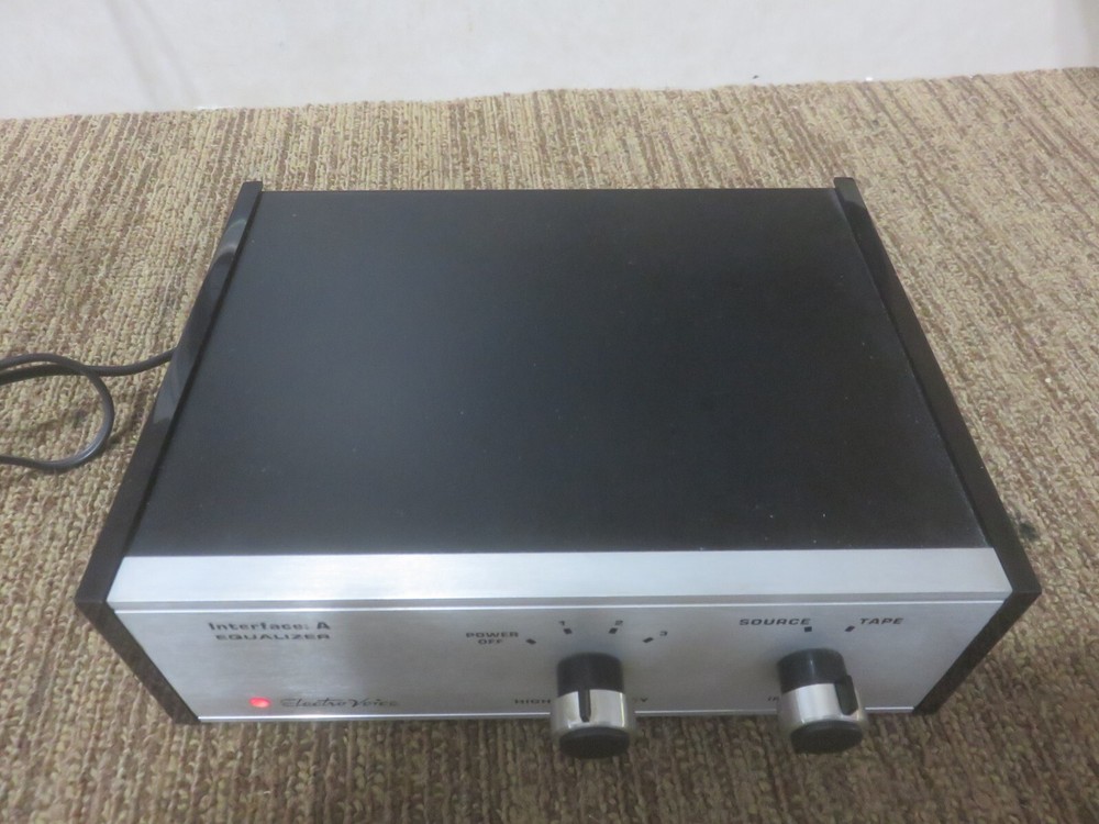ELECTROVOICE INTERFACE A EQUALIZER STILL IN FACTORY BOX