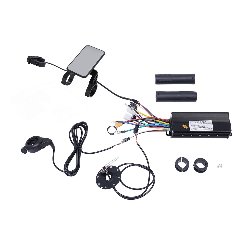 DC 36V 1200W EBike Electric Bicycle Scooter Brushless Controller Kit LCD Display