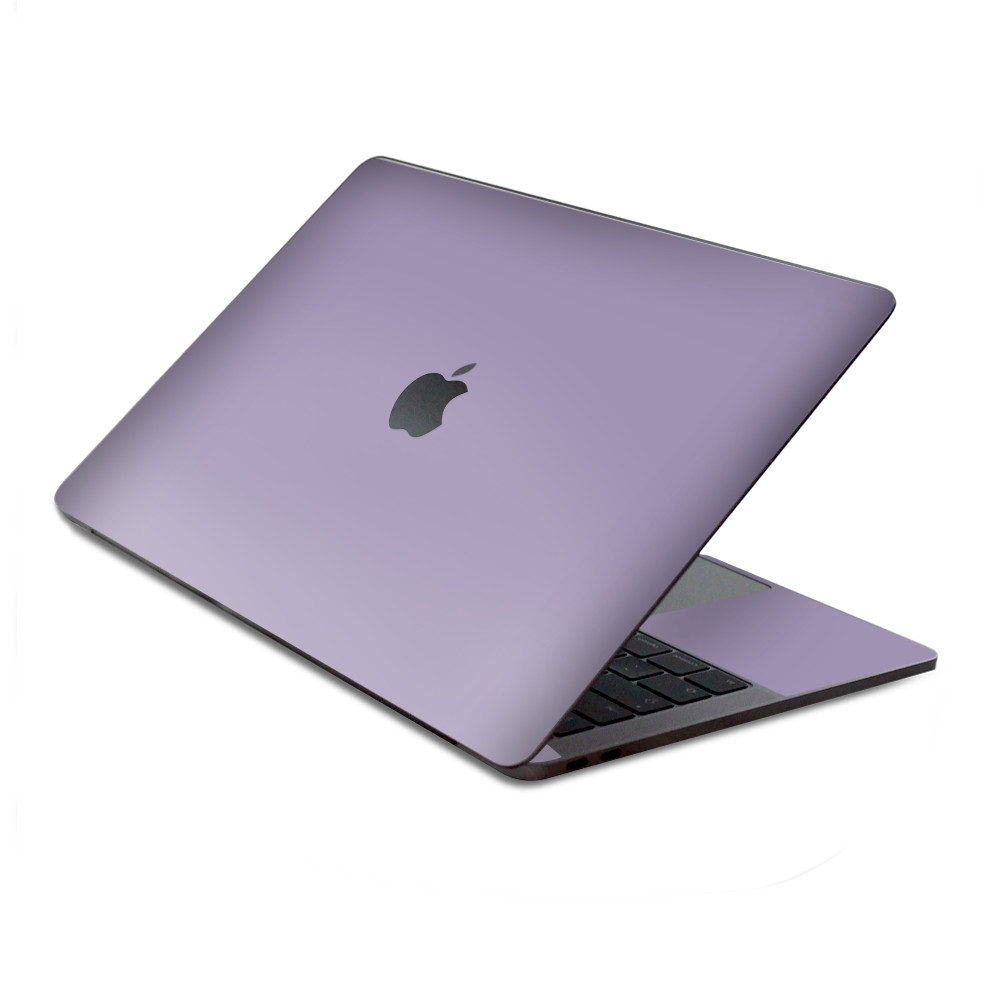 Skin Decal Wrap for MacBook Pro 13" Retina Touch, Solid Lavendar