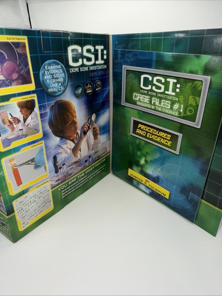 CSI: Crime Solving Kit Case File #1 Kit New In Box