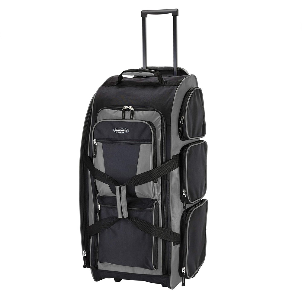 30" Xpedition Rolling Duffel Bag, Charcoal Grey