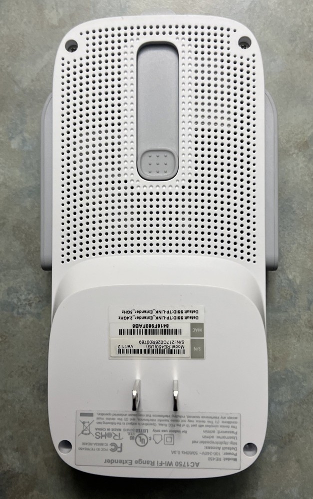 TP-LINK AC1750 WI-FI RANGE EXTENDER RE450