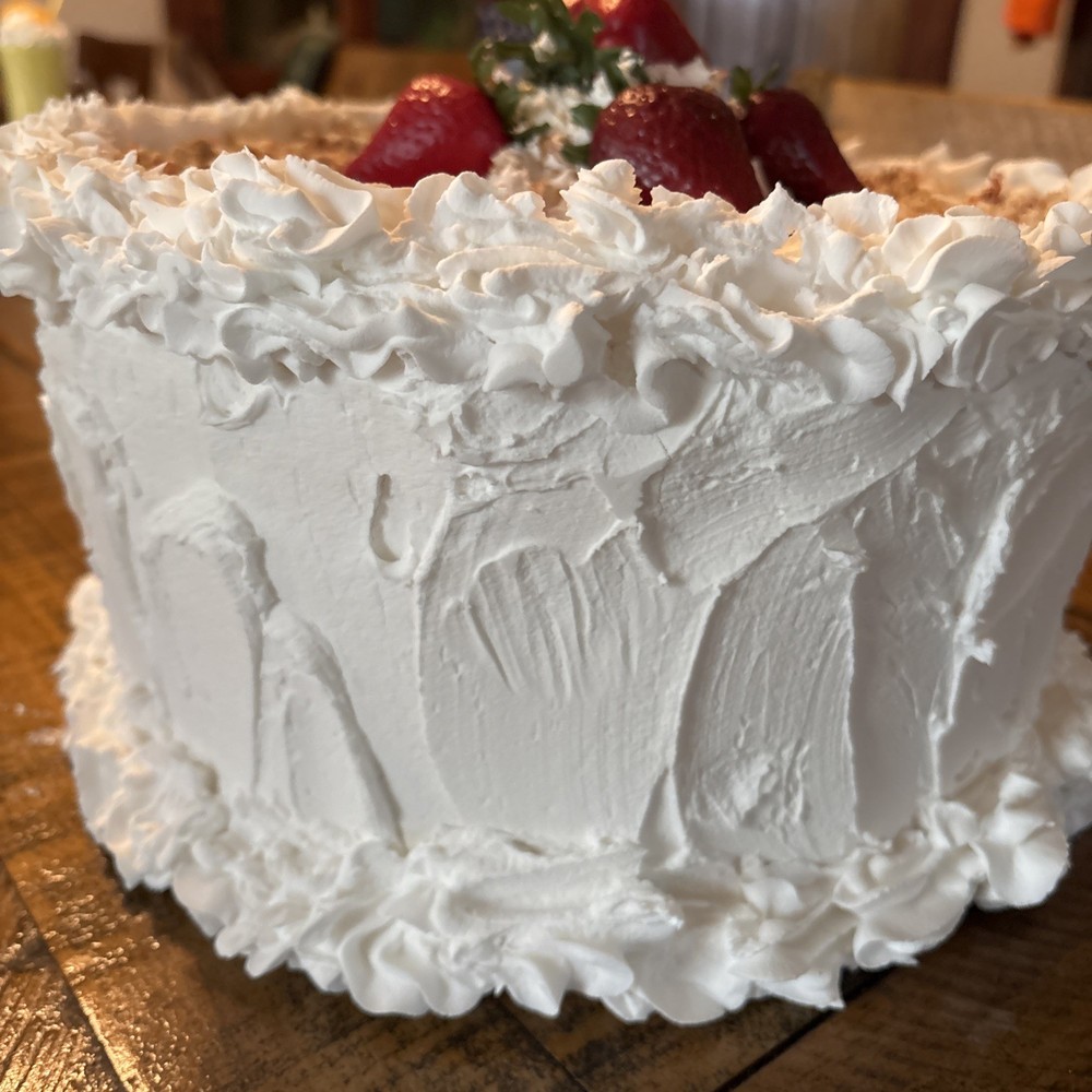 Fake Strawberry Cake