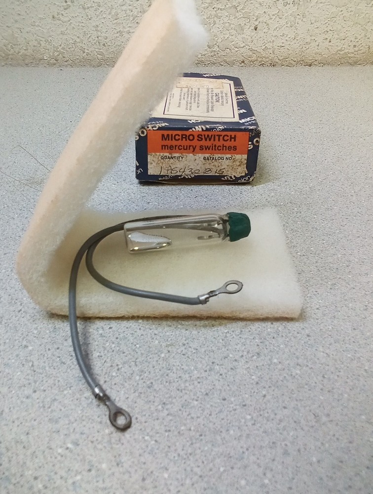 Honeywell Microswitch Mercury Switches AS432B15