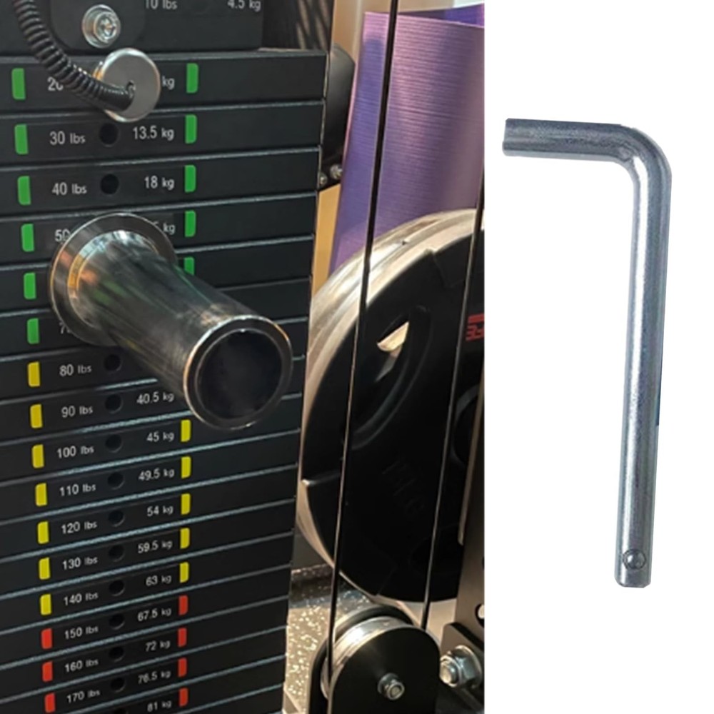 2 Pack Weight Stack Pins Gym Loading Pins LShaped Handle Fit Machines