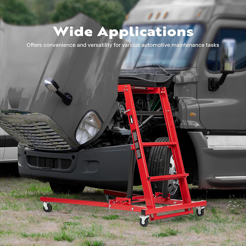Foldable Automotive Topside Creeper 400LBS Adjustable 46" to 71" Engine Creeper