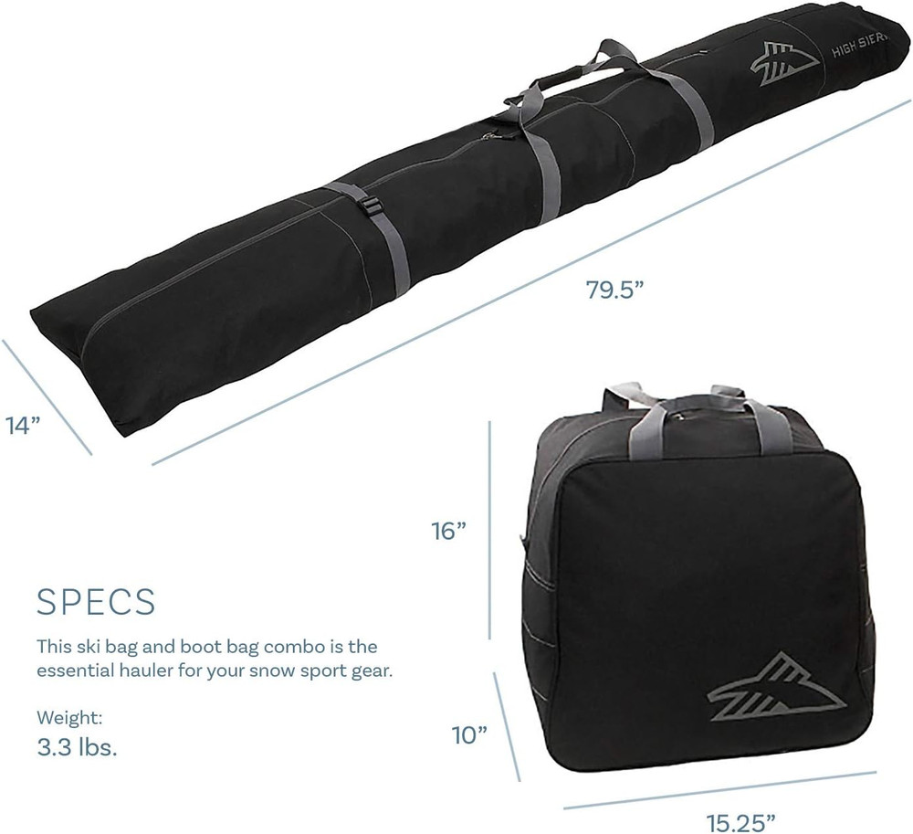 Ski Bag and Boot Bag Box Set -