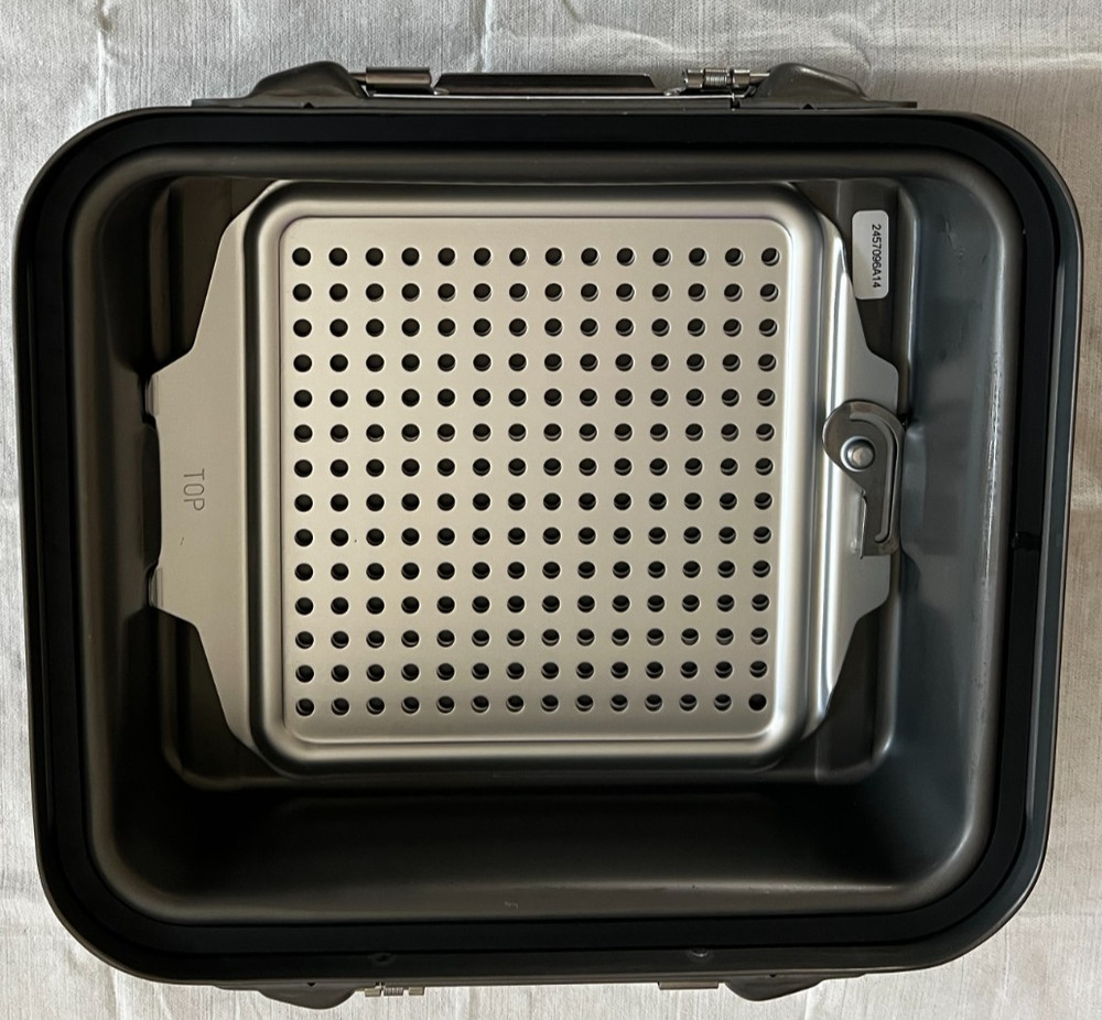 Sterilization Container Lid Genesis Reference # 2457096A14, 12-1/2" X 11" X 3"