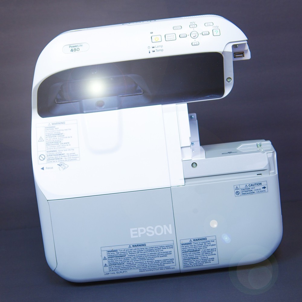 Epson PowerLite 480 Ultra Short-Throw Projector