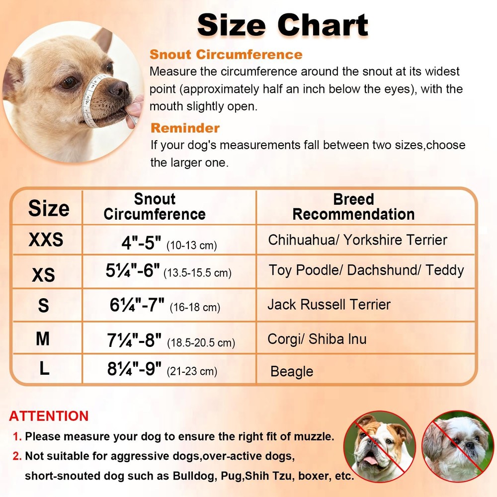 Soft Air Mesh Reflective Strips Prevent Biting Chewing Grooming Dog Muzzle XXS