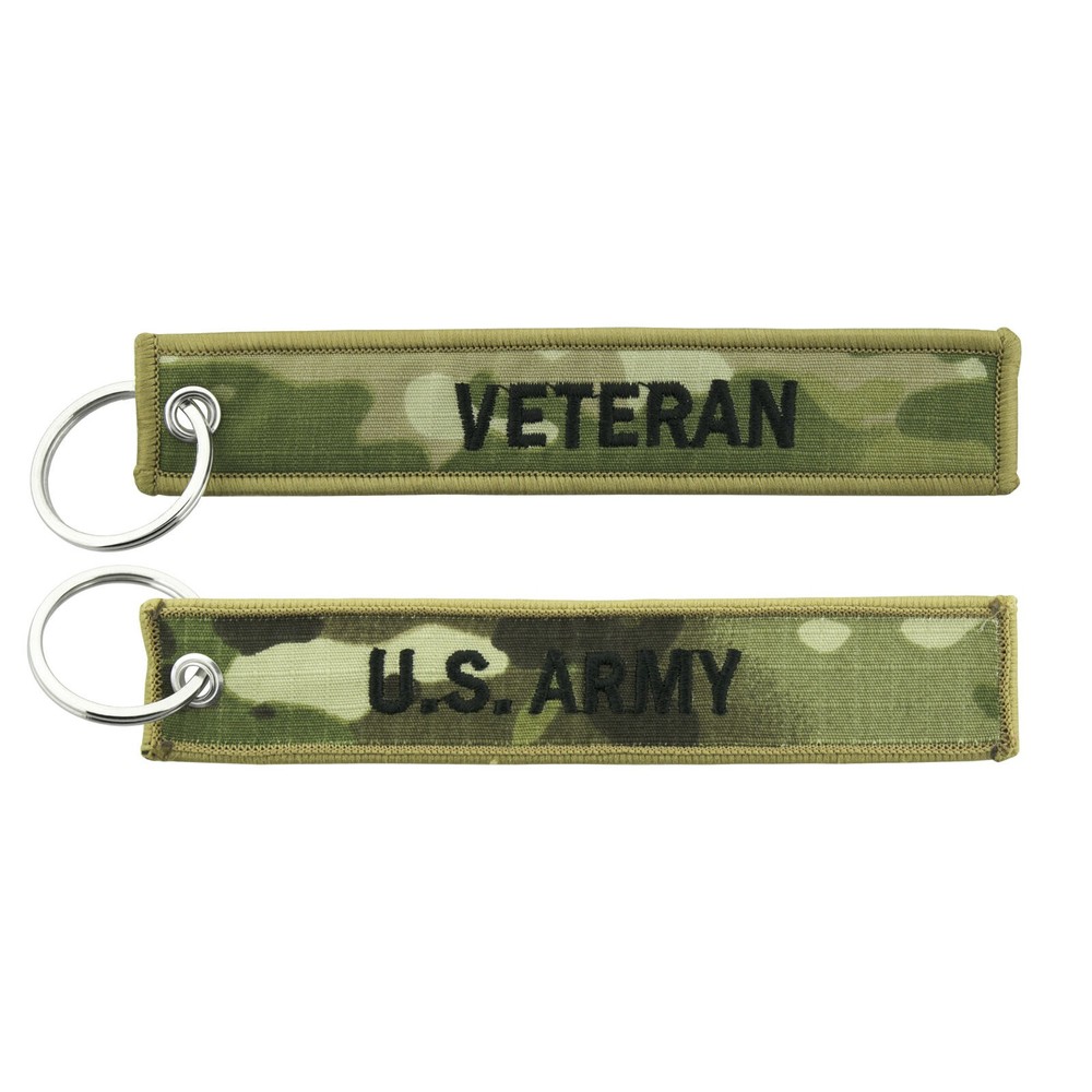 KEY CHAIN US ARMY VETERAN