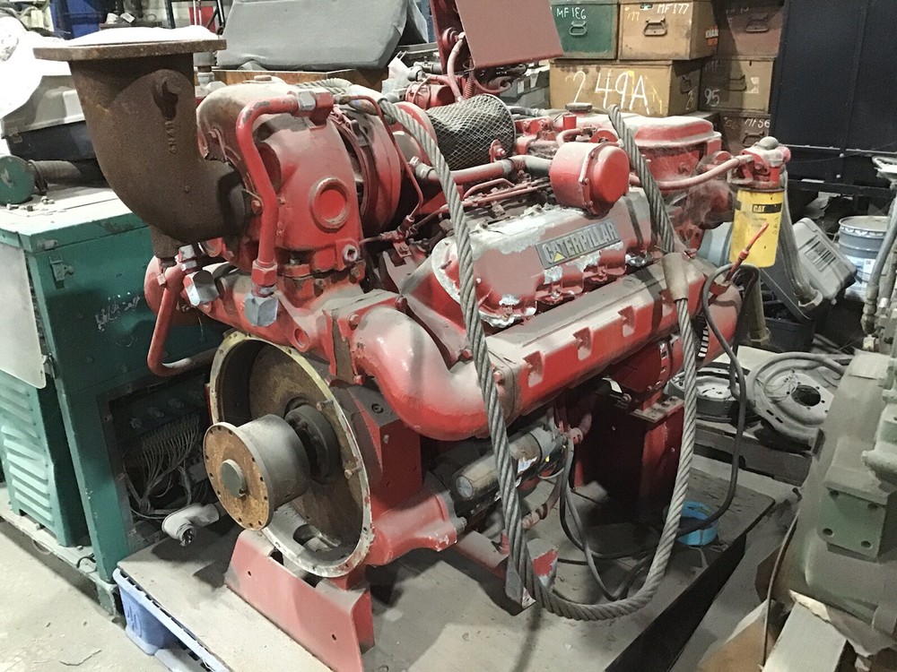 catapillar 3208 diesel engine from fire sprinkler system