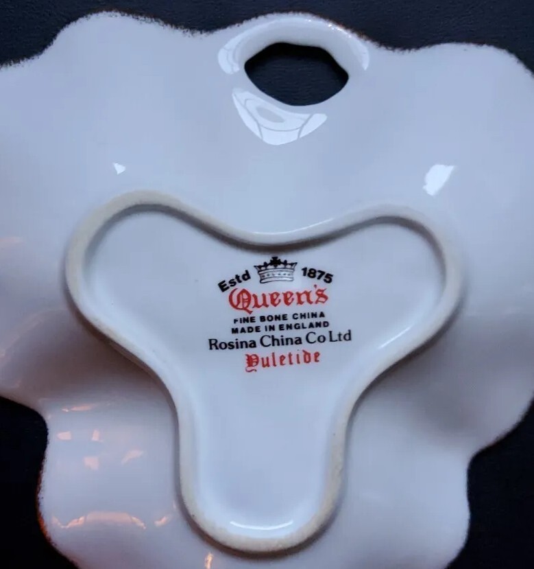 Rosina Bone China Yuletide Candy Dish