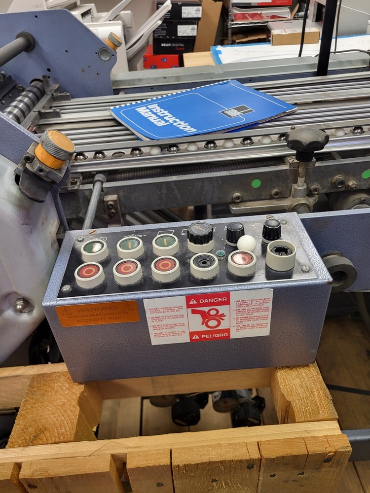 Heidelberg Stahl folder, Right Angle, Attachment For Score And Micro Perf.