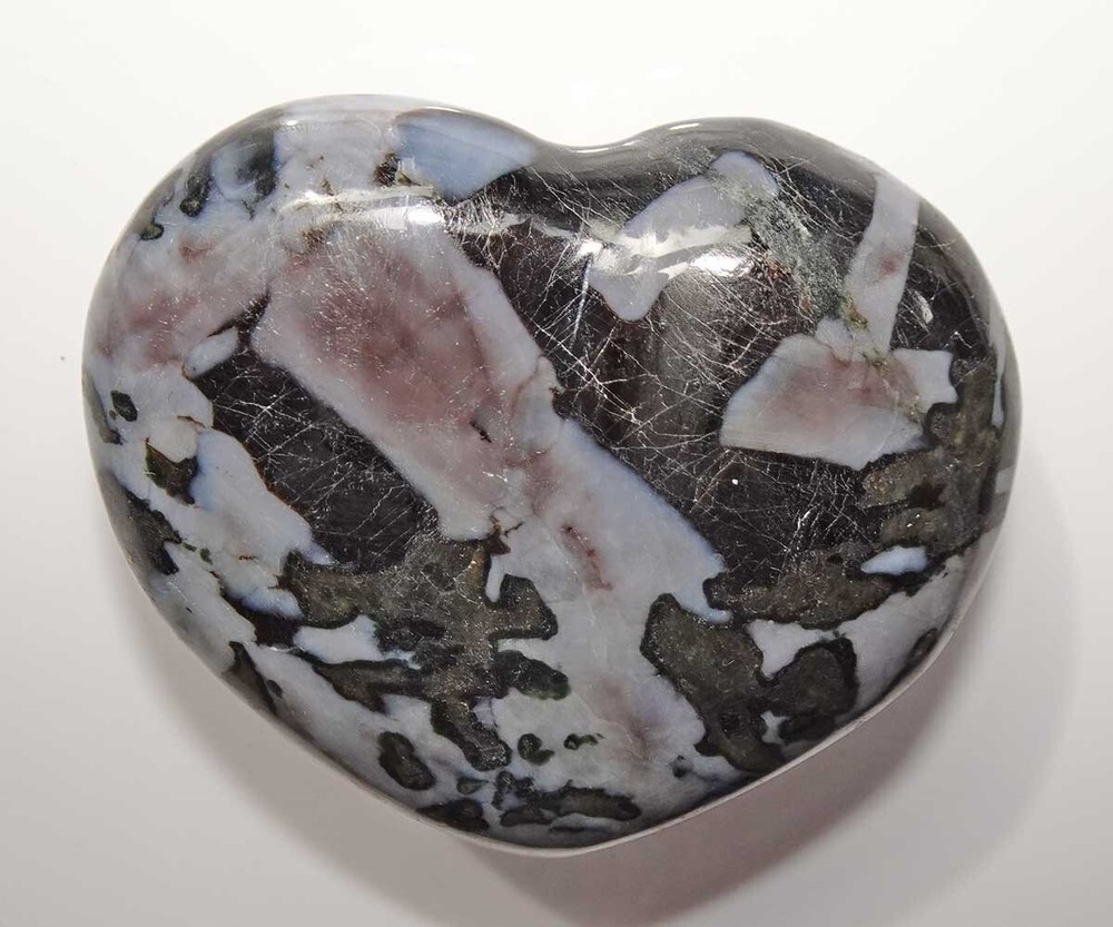 Indigo Jasper Puffy Heart sc194a