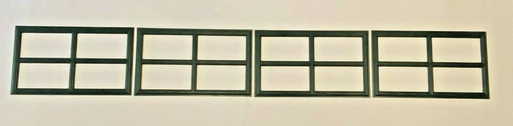 4 Amarr Stockton Short Panel Replacement Inserts for Amarr Garage Doors Green