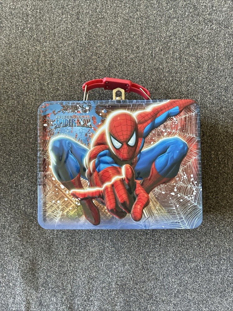 2006 Spider-man 3 Metal Tin Lunch Box Marvel