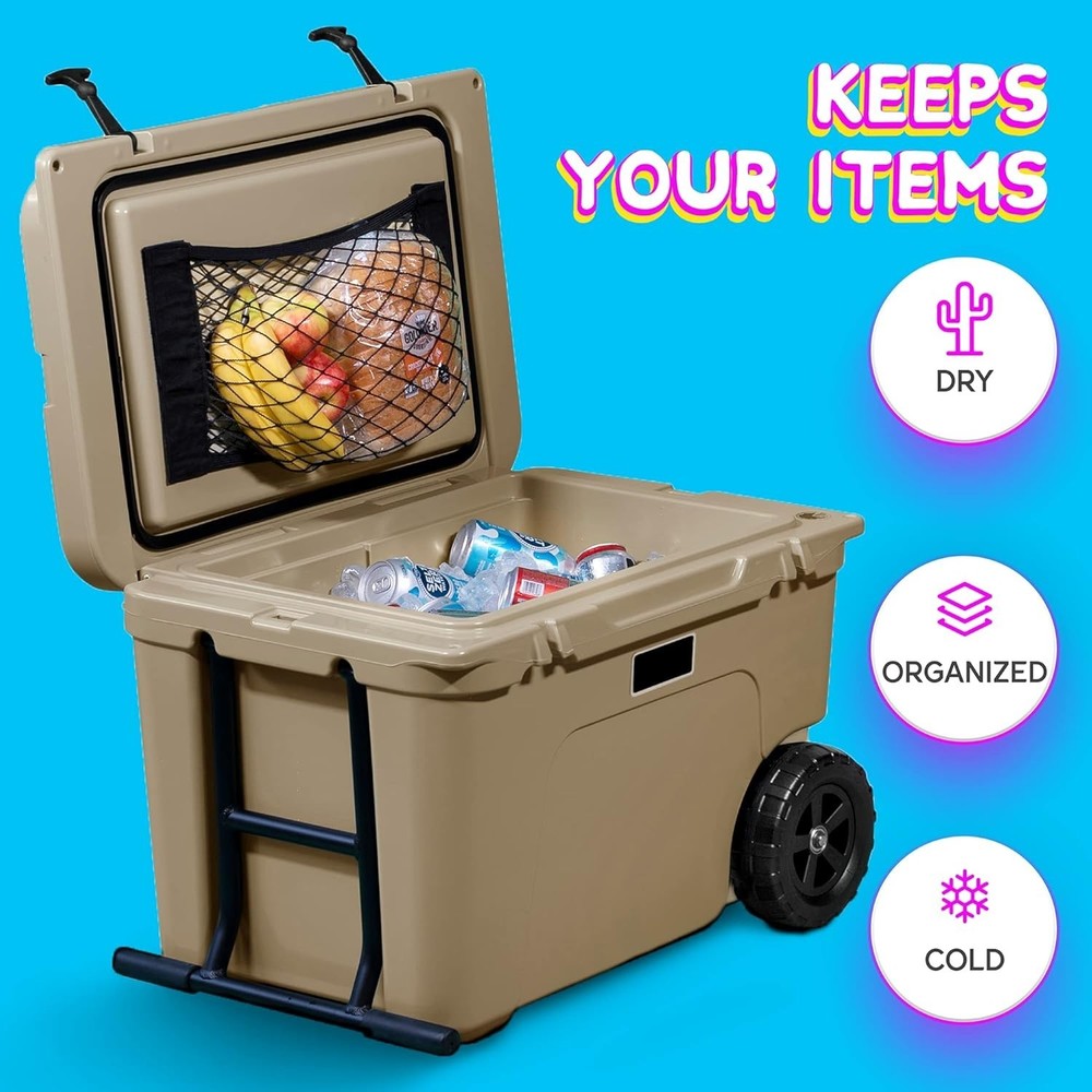 Durable Cooler Storage Net for Dry Goods - Compatible with Multiple Brands