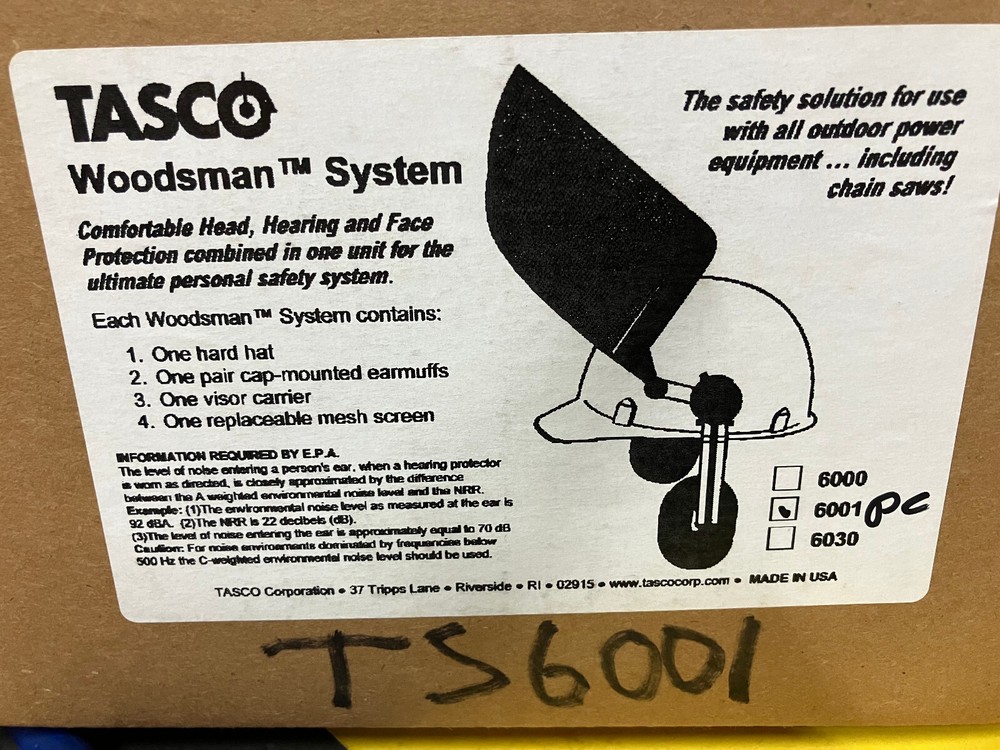 Tasco Woodsman Hardhat Model 6001