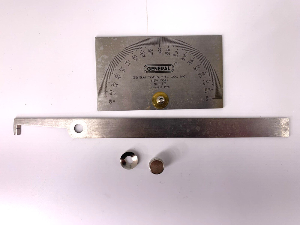 General Tools Manufacturing Co No. 17 Protractor
