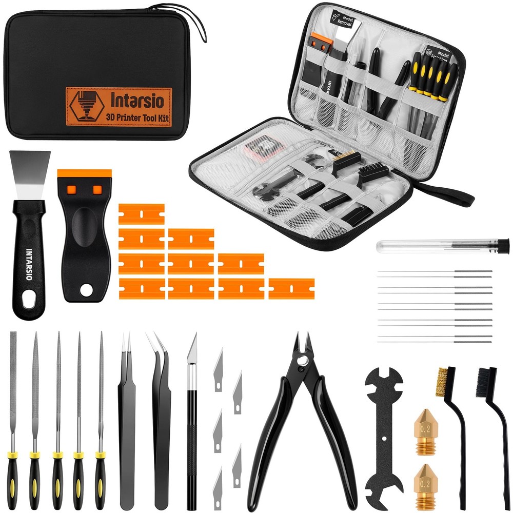 3D Printer Tools Kit, 34pcs 3D Printer Accessories for All FDM/SLA Printers I...