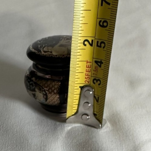 Anais Perfume Empty Mini Porcelain Lidded Jar