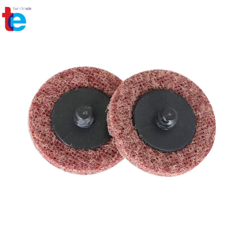 2" Medium Surface Conditioning Roll Lock Sanding Discs For Die Grinder 50 Pack