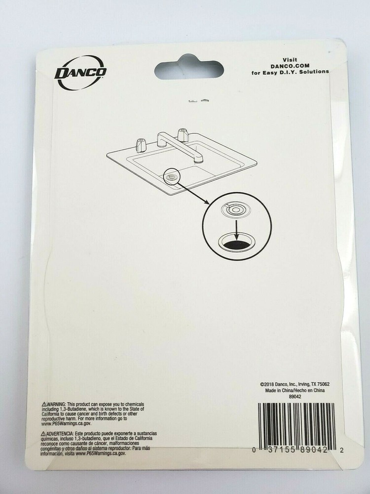 Danco 89042 Sink Suction Basin Stopper 5" Diameter Plumbing