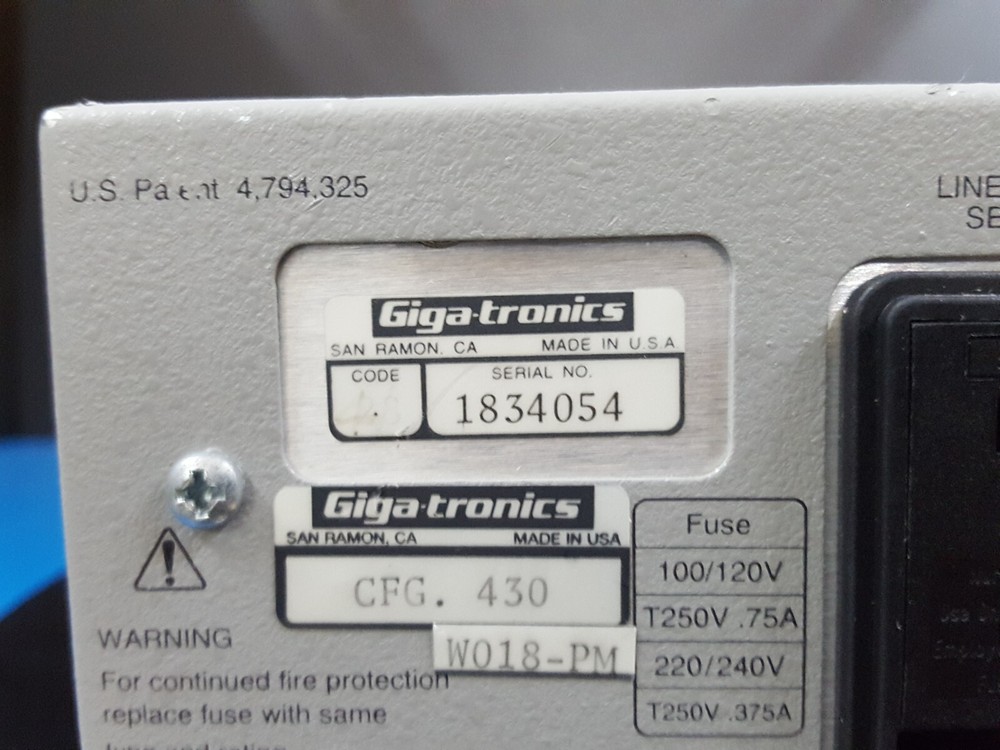 Gigatronics 8542C: Universal Power Meter (4054)