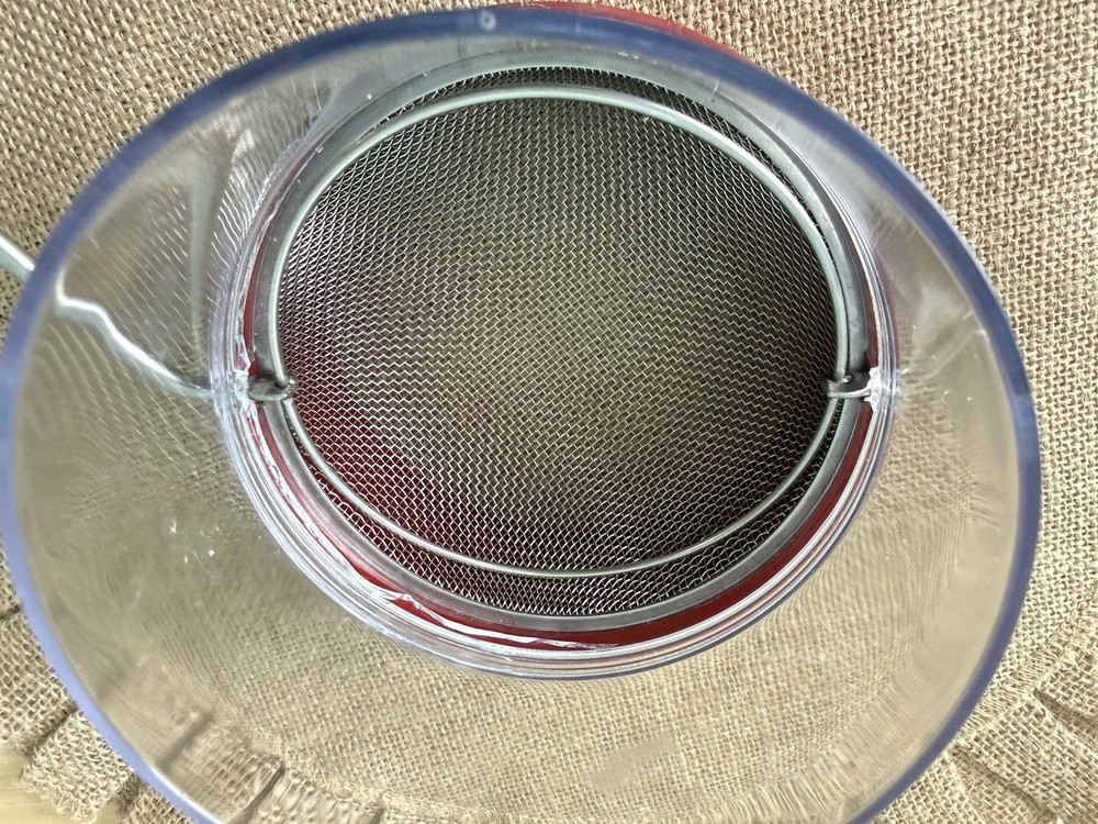 Progressive 3 Cup Measuring Sifter Plastic & Metal -No Top Lid-EUC