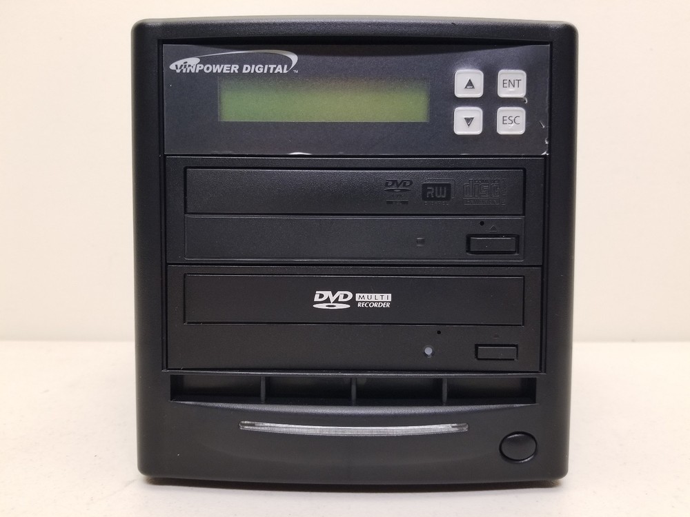 VINPOWER DIGITAL Standard DVD CD Disc Duplicator WORKS