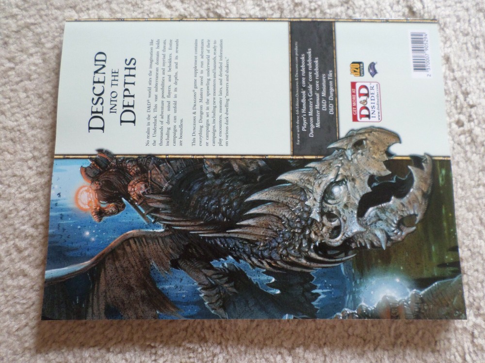 Underdark 4th edition Dungeons & Dragons 25121