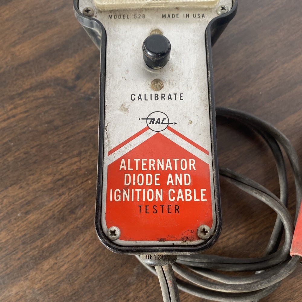 RAC Alternator Diode and Ignition Cable Model 528 Tested Works!