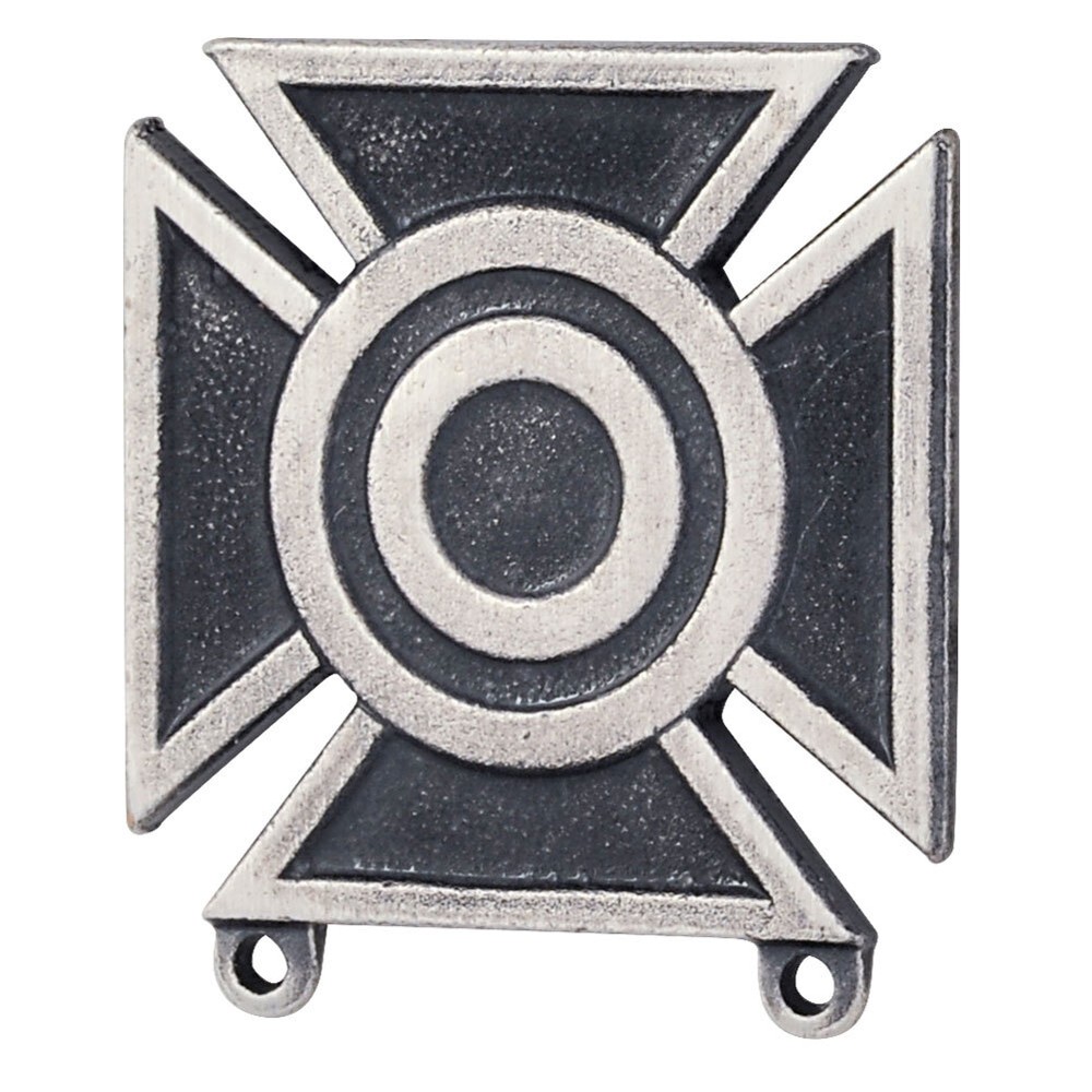 Army Sharpshooter Weapons Qualification Badge Silver Oxidized